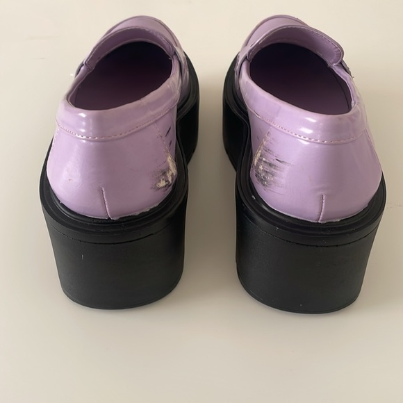 Lilac Paradise Platform Oxfords - Picture 6 of 6